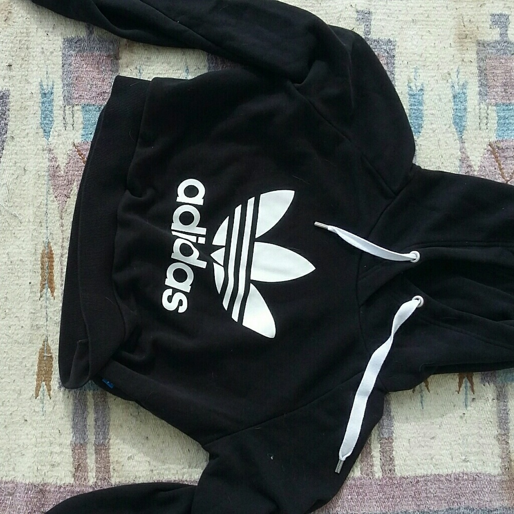 Adidas crop sweatshirt